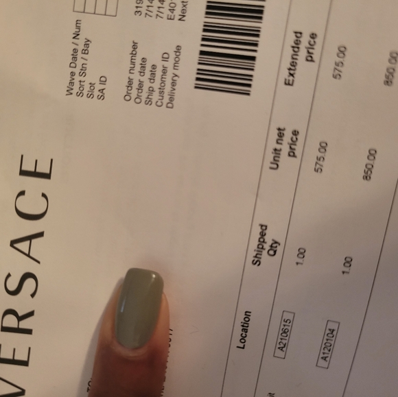 Authentic Versace Medusa Terry Cloth Tote Bag - Picture 7 of 7